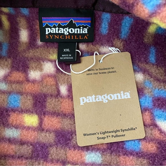 NWT Patagonia Synchilla Women Long Sleeve 1/4 Button Pullover Sweater Sz Various - Picture 14 of 16
